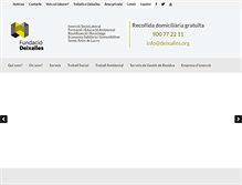 Tablet Screenshot of deixalles.org